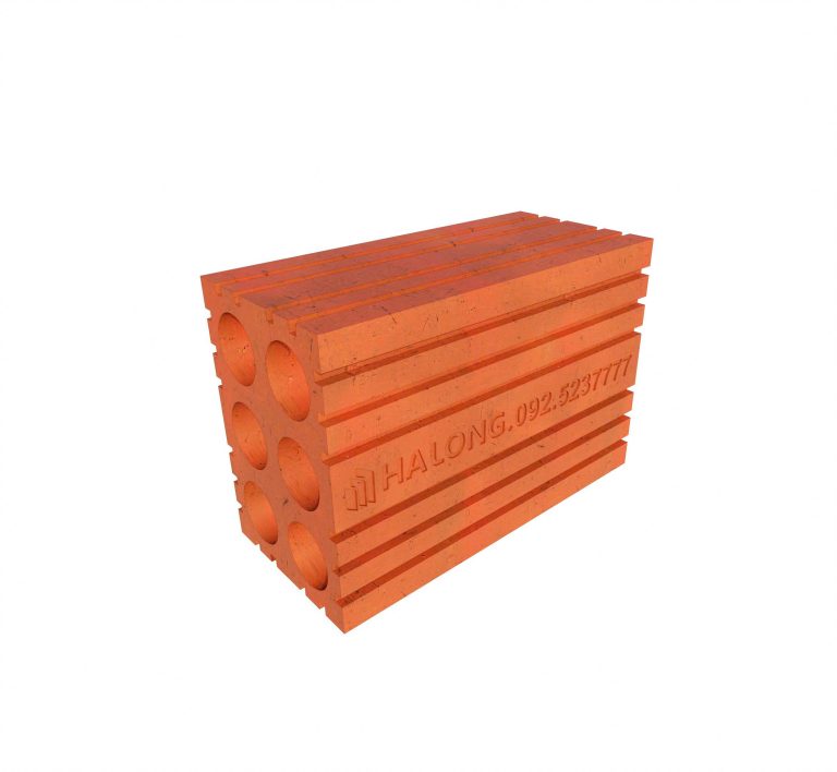 Gạch HALONG 6 lỗ có rãnh